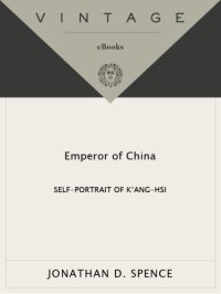 cover of the book Emperor of china: self-portrait of k'ang-hsi