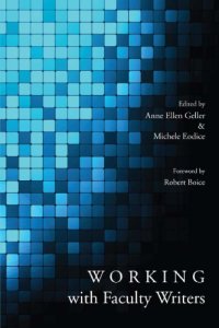 cover of the book Working with faculty writers