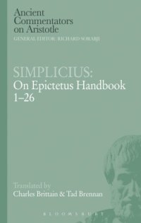 cover of the book On Epictetus' ''Handbook''