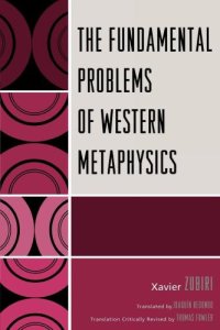 cover of the book The Fundamental Problems of Western Metaphysics