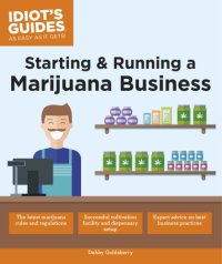 cover of the book Starting and running a marijuana business