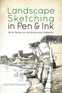 cover of the book Landscape sketching in pen and ink: with notes on architectural subjects