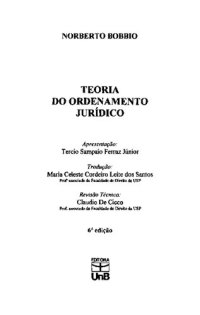 cover of the book Teoria do ordenamento juridico