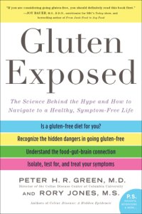 cover of the book Gluten exposed: the science behind the hype and how to navigate to a healthy, symptom-free life