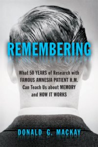 cover of the book Remembering: what 50 years of research with famous amnesia patient H.M. can teach us about memory and how it works