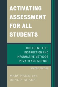 cover of the book Activating assessment for all students: differentiated instruction and informative methods in math and science