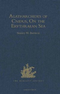 cover of the book Agatharchides of Cnidus: On the Erythraean Sea