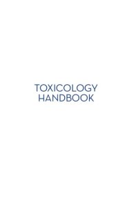 cover of the book Toxicology handbook