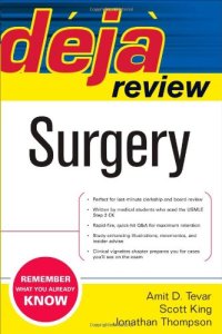 cover of the book Deja Review Surgery