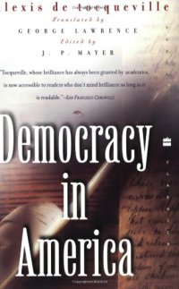 cover of the book Democracy in America