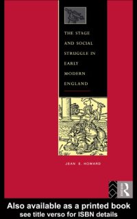 cover of the book The Stage and Social Struggle in Early Modern England