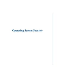 cover of the book Operating system security