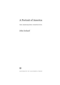 cover of the book A portrait of America: the demographic perspective