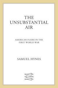 cover of the book The unsubstantial air: American fliers in the First World War