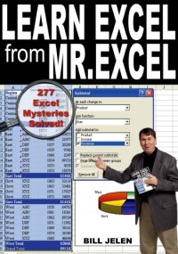 cover of the book Learn Excel from Mr. Excel: 277 Excel Mysteries Solved