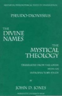 cover of the book The Divine names: and the Mystical theology