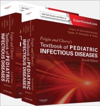 cover of the book Feigin and Cherry's textbook of pediatric infectious diseases