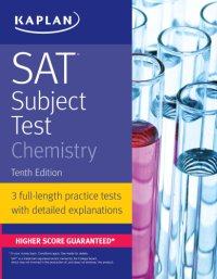 cover of the book SAT subject test. Chemistry