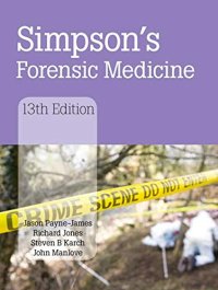 cover of the book Simpson's Forensic Medicine