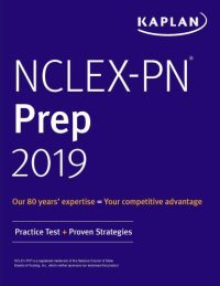 cover of the book NCLEX-PN Prep 2019: Practice Test + Proven Strategies