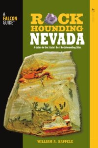 cover of the book Rockhounding Nevada: a guide to the state's best rockhounding sites