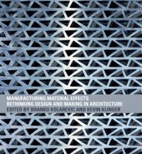 cover of the book MANUFACTURING MATERIAL EFFECTS KOLA