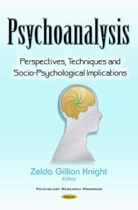 cover of the book Psychoanalysis: perspectives, techniques and socio-psychological implications