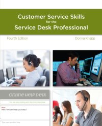 cover of the book A guide to customer service skills for the service desk professional