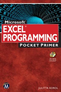 cover of the book Microsoft Excel programming pocket primer