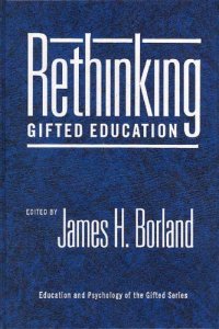 cover of the book Rethinking gifted education