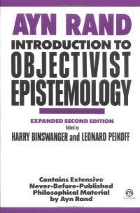 cover of the book Introduction to objectivist epistemology