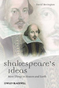 cover of the book Shakespeare's ideas: more things in heaven and earth