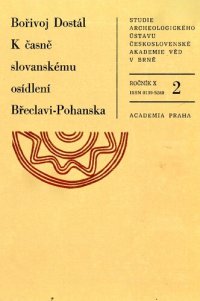 cover of the book K časně slovanskému osídlení Břeclavi-Pohanska