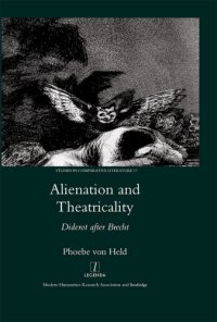 cover of the book Alienation and theatricality: Diderot after Brecht