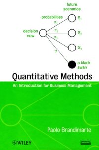 cover of the book Quantitative methods an introduction for business management