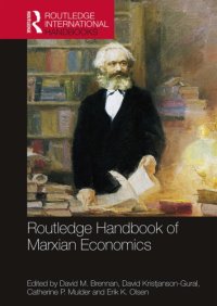 cover of the book Routledge handbook of Marxian economics