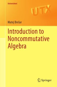 cover of the book Introduction to noncommutative algebra