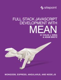 cover of the book Full Stack JavaScript Development with MEAN