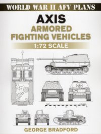 cover of the book Axis armored fighting vehicles: 1/72 scale