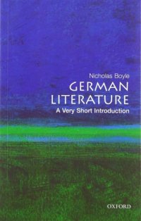 cover of the book German literature a very short introduction