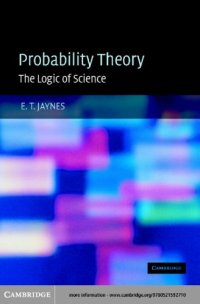 cover of the book Probability theory: the logic of science