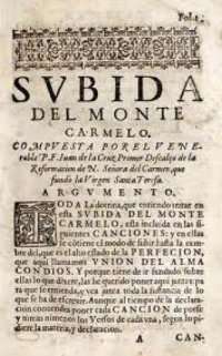 cover of the book Subida del monte carmelo