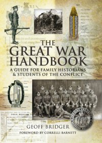 cover of the book The Great War handbook: a guide for family historians & students of the conflict