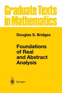 cover of the book Foundations of real and abstract analysis