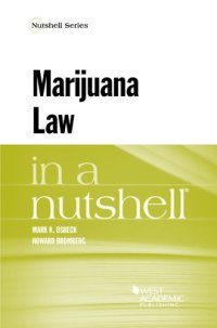 cover of the book Marijuana Law in a Nutshell