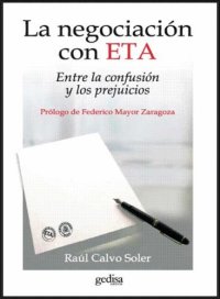 cover of the book La negociación con eta