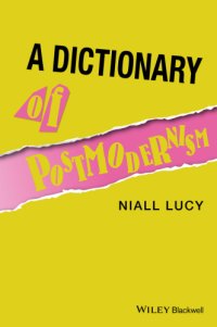 cover of the book A Dictionary of Postmodernism