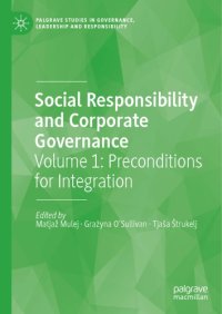 cover of the book Social Responsibility And Corporate Governance: Volume 1: Preconditions For Integration