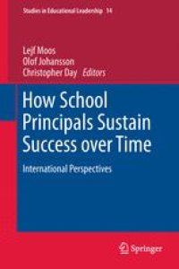 cover of the book How School Principals Sustain Success over Time: International Perspectives