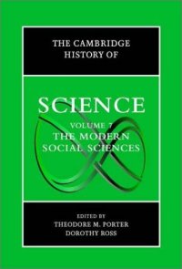 cover of the book The Cambridge History of Science: The Modern Social Sciences